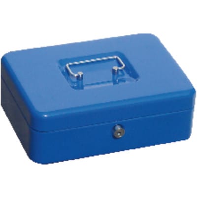 FP - Geldkassette, blau, 20, 200x160x90