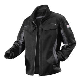 Kübler Jacke Pulsschlag Gr. 50 schwarz/anthrazit