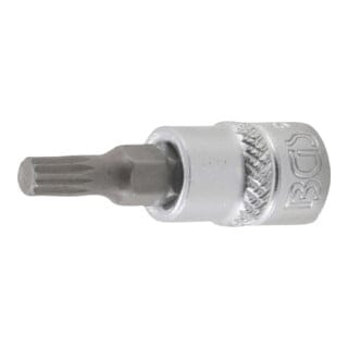 Bgs Technic - Bit-Einsatz Antrieb Innenvierkant 6,3 mm (1/4') Innenvielzahn (für xzn) M5