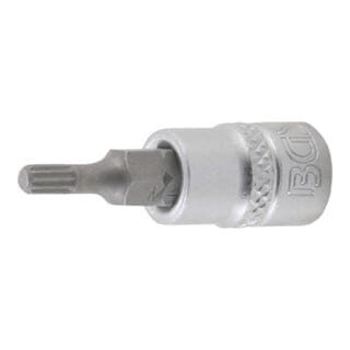 Bgs Technic - Bit-Einsatz Antrieb Innenvierkant 6,3 mm (1/4') Innenvielzahn (für xzn) M4