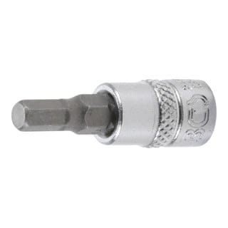 Bit-Einsatz Antrieb Innenvierkant 6,3 mm (1/4') Innensechskant 5 mm