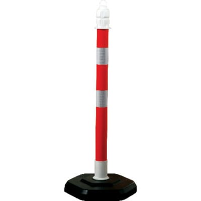 Kettenpfosten, r/w, 1000 mm, ø 63 mm - Temka