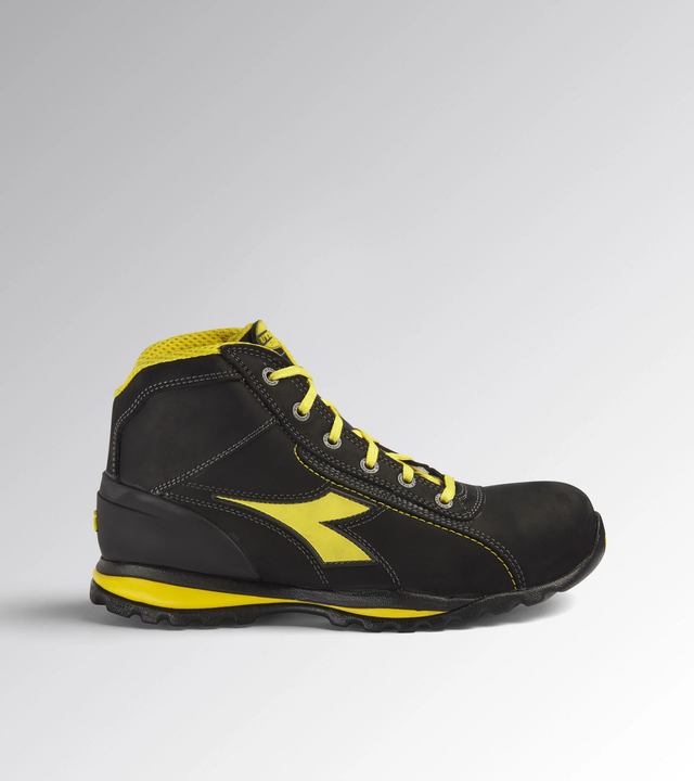 Diadora Handschuh II S3 Winter hoch - Sicherheitsschuhe für die Arbeit - 45 EU - Schwarze