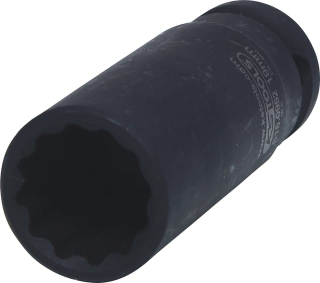 1/2' 12-kant-Kraft-Stecknuss, lang, 19 mm
