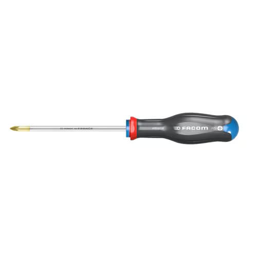 Facom - Protwist pz 2x100 Kreuzschlitzschraubendreher – – Runde Klinge – ATD2X100
