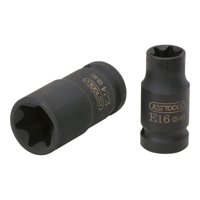 3/8' Torx-E-Kraft-Stecknuss, kurz, E12