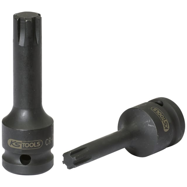 1/2' Kraft-Bit-Stecknuss für RIBE-Schrauben, M7