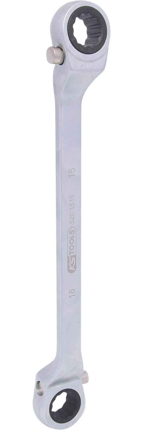 Ks tools Ratschenringschlüssel, umschaltbar, 15x16mm ( 520.1516 )