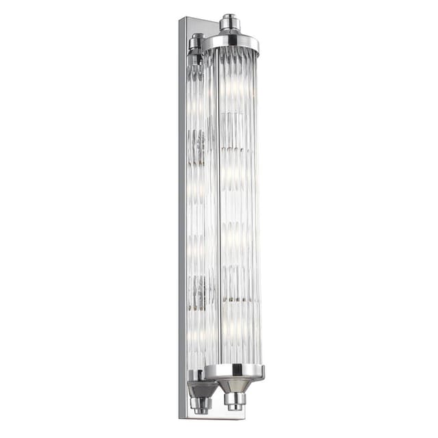 Elstead - Paulson - 4 Licht Deckenpendelleuchte Chrom IP44, G9