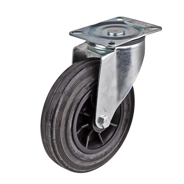 Lenkrolle d=200 mm Lenkrollen Felgen Räder Rollen Bockrollen Transportrollen
