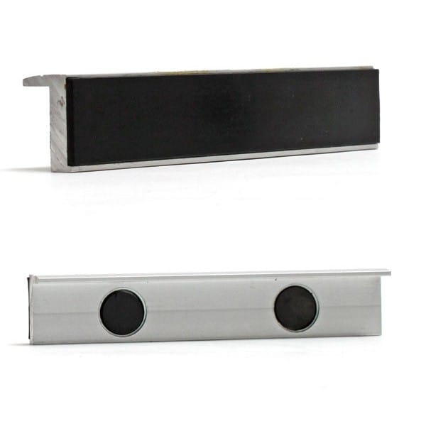 Alu Schutzbacken Prismenbacken Schonbacken 125 mm magnetisch für Schraubstock