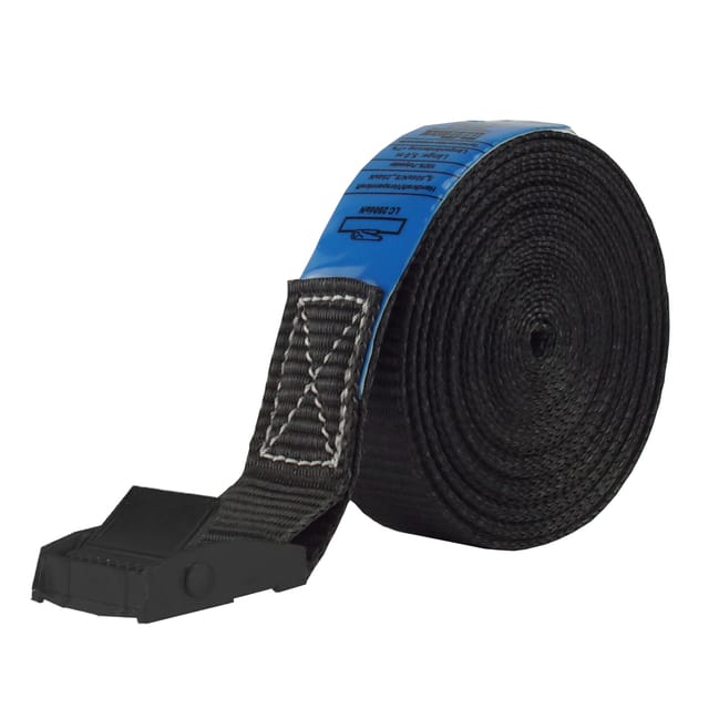 Baumarktplus - Profi Spanngurt Gurt Zurrgurt Klemmschloss Auto 1-tlg 5m 250 kg schwarz