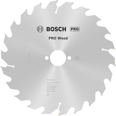 Kreissägeblatt Optiline Wood, 216 x 30 x 2,6/1,6, Z22 - Bosch
