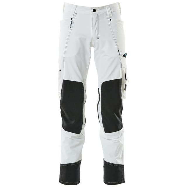 Mascot Bundhose ADVANCED wasserabweisend mit Knietaschen 17179, Gr. 52 weiß