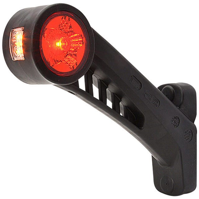 Was Umriss-Markierungsleuchte Offene Kabelenden Markierungsleuchte links 12 v, 24 v Weiß, Orange, Ro