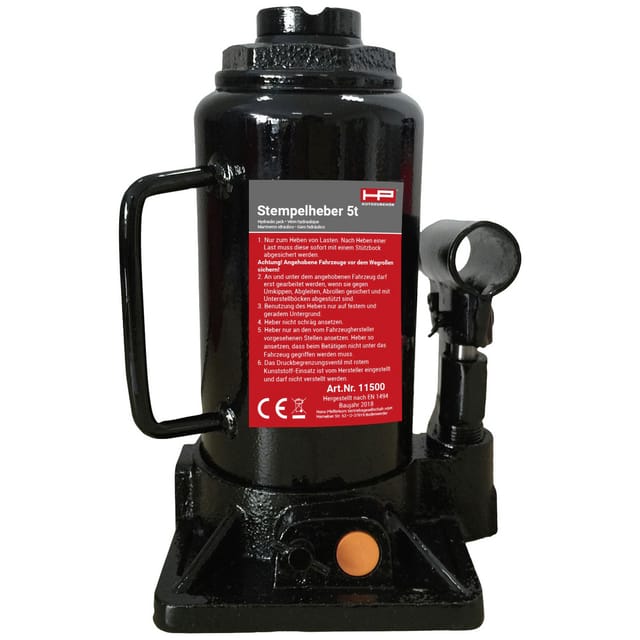 Hp Autozubehör Hydraulischer Wagenheber 5 t Arbeitshöhe: 197 - 382 mm