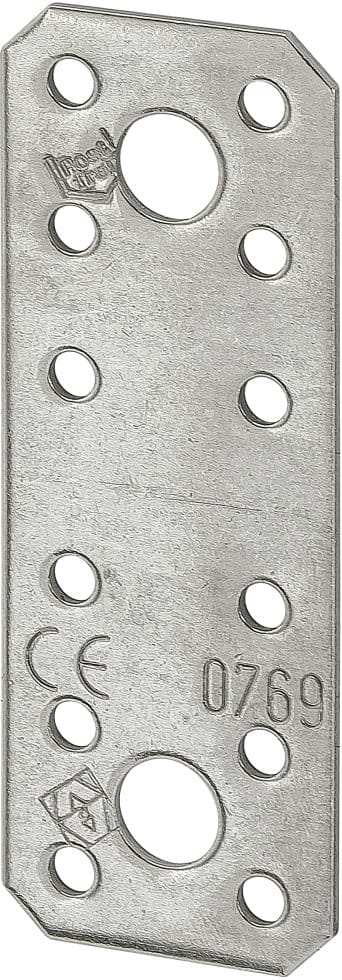 Vormann - Flachverbinder Edelstahl 13,6 x 5,5 cm Lochplatte Lochblech