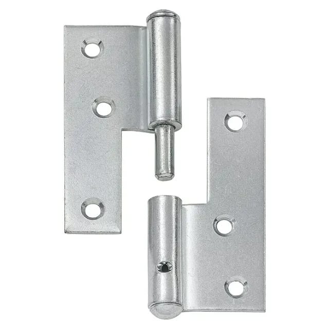 Tür-Aufschraubband 80x28x72 mm rechts, verzinkt - Vormann