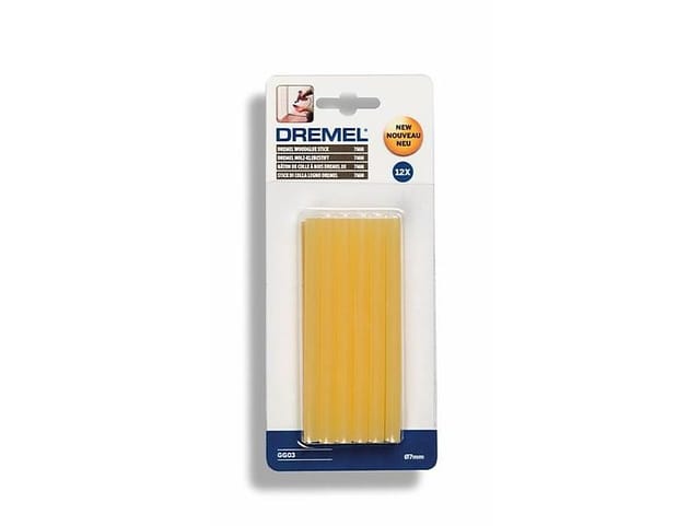 Klebestifte ø 7 mm transparent-gelb Heißkleber - Dremel