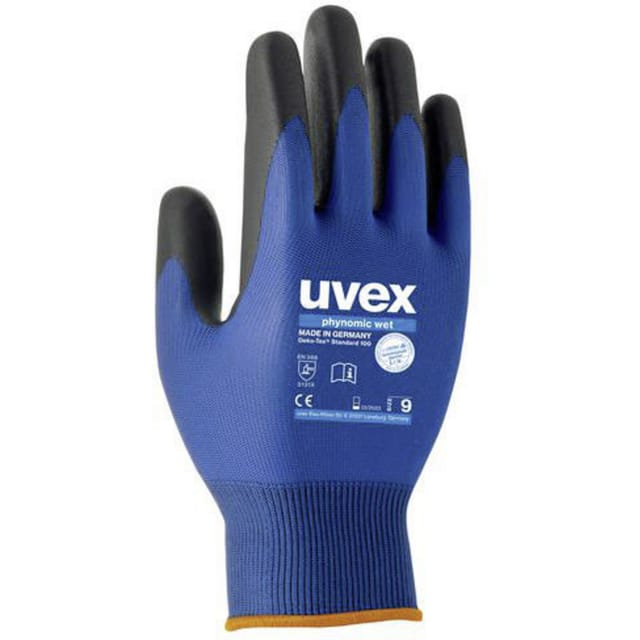 Uvex - phynomic wet 6006007 Arbeitshandschuh Größe (Handschuhe): 7 en 388 1 Paar