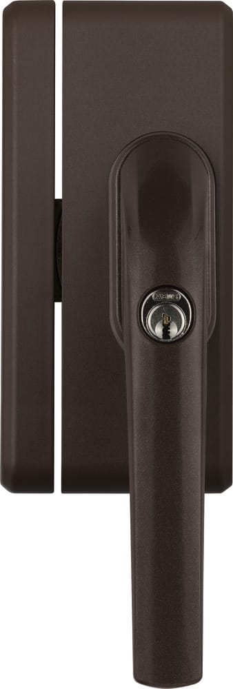 Abus - Fenstergriff-Zusatzsicherung FO400N b braun gleichschl. AL0125