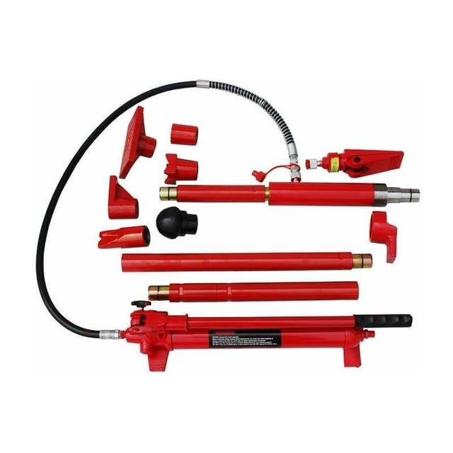 Varan Motors - NEPPJ-04 KAROSSERIEPRESSE 10T RICHTSATZ HYDRAULIK KAROSSERIE AUSBEULSATZ WERKZEUG MOBIL