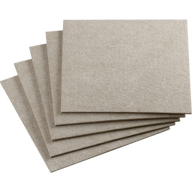Meister - Metafranc WU0645506 Filzgleiter quadratisch, selbstklebend Beige (l x b) 200 mm x 200 mm 1 Set
