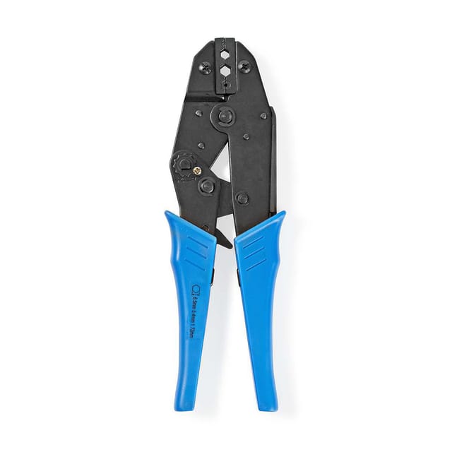 Nedis CRPI110BU Ergonomische Crimpzange Blau Schwarz
