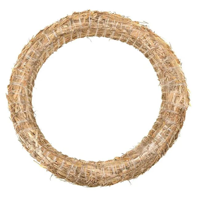 Glorex Strohkranz natur, ø 30 cm Bastelmaterial