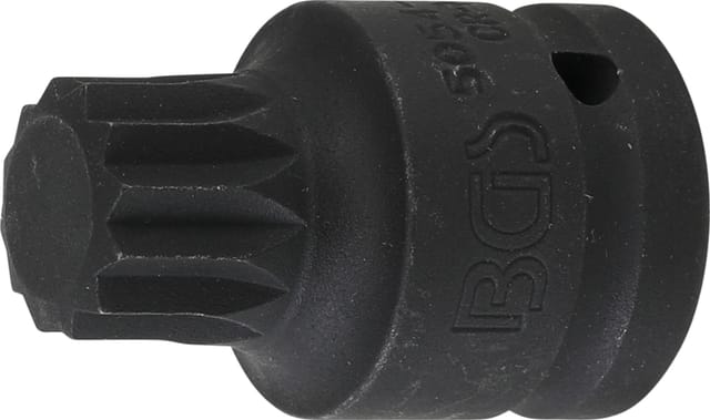 Bgs Technic - Kraft-Bit-Einsatz Länge 55 mm Antrieb Innenvierkant 20 mm (3/4') Innenvielzahn (für xzn) M24