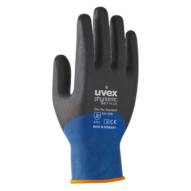 Uvex - phynomic wet plus 6006110 Arbeitshandschuh Größe (Handschuhe): 10 en 388 1 Paar