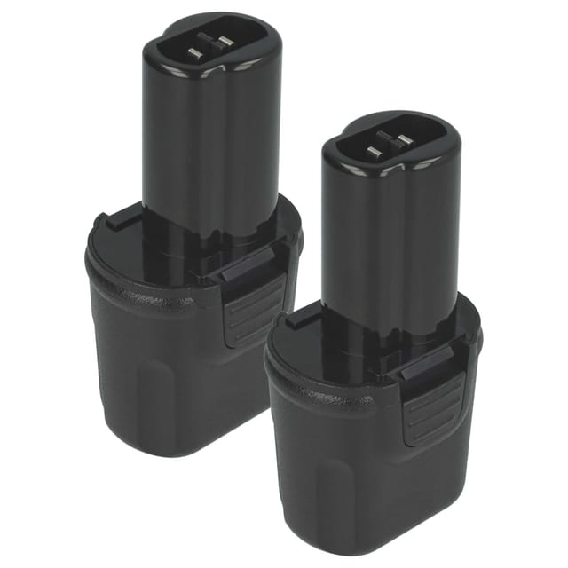 Vhbw - 2x Akku kompatibel mit Dewalt DC600 Screwdriver, DC600KA, DC600-GB, DC600 Werkzeug (2100 mAh, NiMH, 3,6 v)