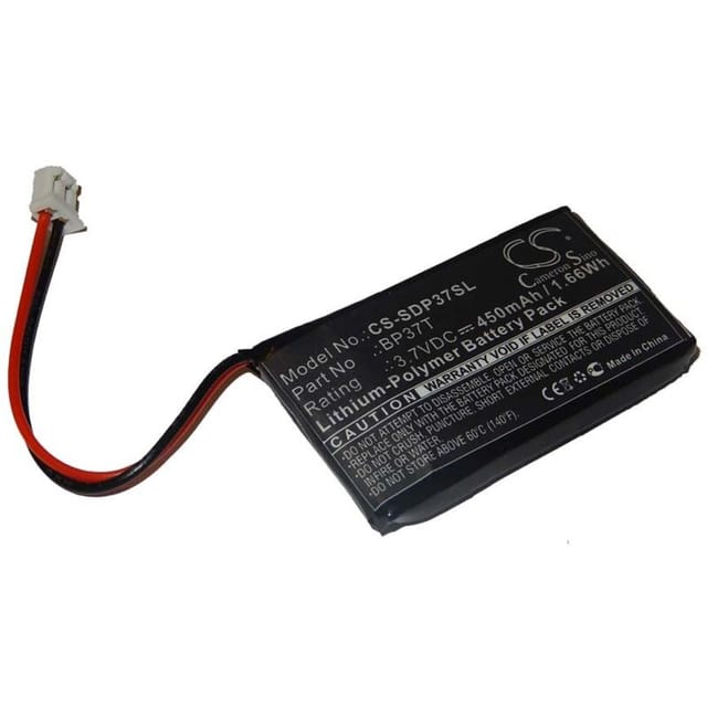 Vhbw - Akku Ersatz für BP37T für Handsender Hundehalsband-Sender (450 mAh, 3,7 v, Li-Polymer)