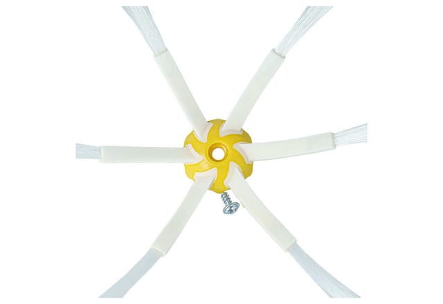Vhbw - 3x Seitenbürste kompatibel mit iRobot Roomba 780, 770, 760, 610, 590, 581, 600-Serie, 700-Serie Saugroboter - Reinigungsbürsten Set, weiß