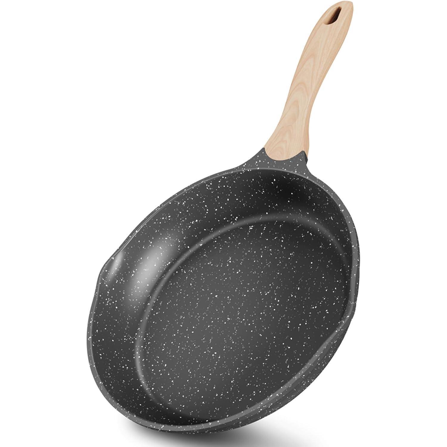 Aluminium Bratpfanne 28 Cm Mit Antihaft-beschichtung, Induktion & Gas, Pfoa-frei