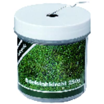 E-flor Edelstahldraht in Ds.a 250 g, 0,60 mm, ca.110 m