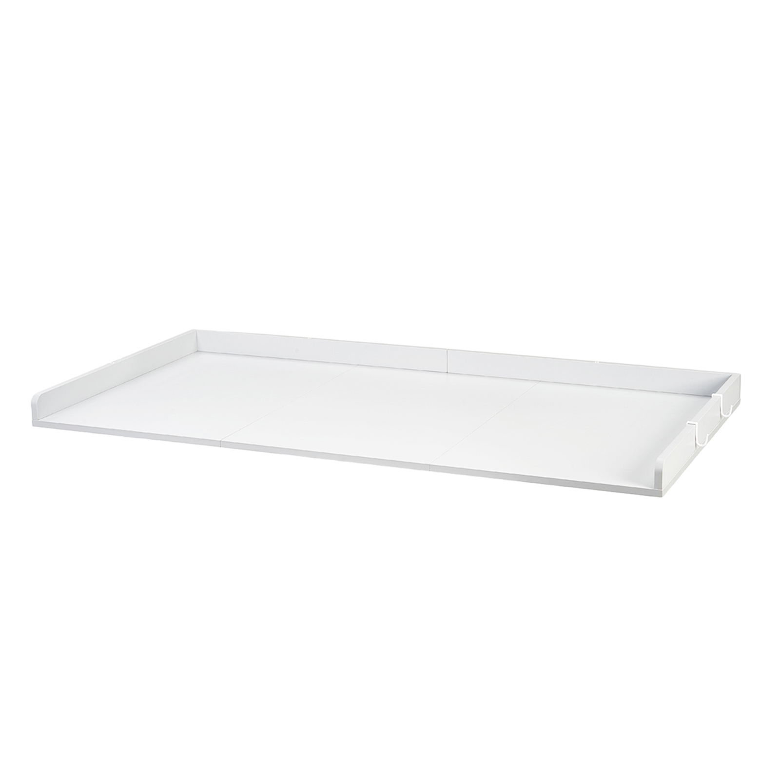 Mophorn Arbeitsplatte Für Waschmaschine Und Trockner (137 X 69,9 Cm) Mit Erhöhtem Rand, Ideal Zur Organisation Im Wäscheschrank, Der Speisekammer Oder Als Küchentheke, Belastbar Bis 113 Kg, Weiß