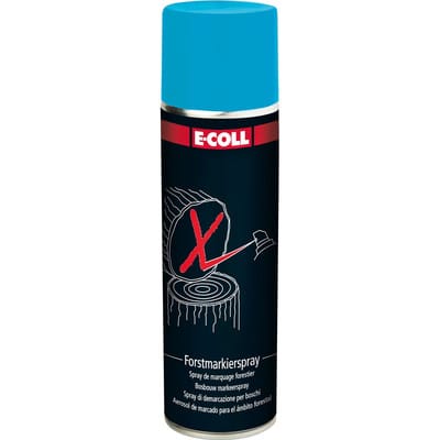 Forstmarkier-Spray, leuchtblau 500ml Spraydose - E-coll