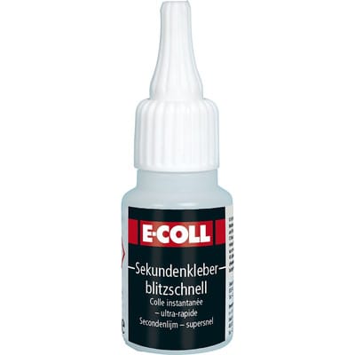Sekundenkleber blitzschnell 20g - E-coll