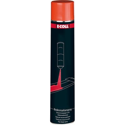 Bodenmarkier-Spray, rot 750ml Spraydose - E-coll