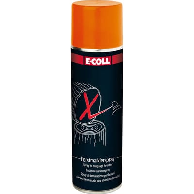 Forstmarkier-Spray, leuchtorange 500ml Spraydose - E-coll