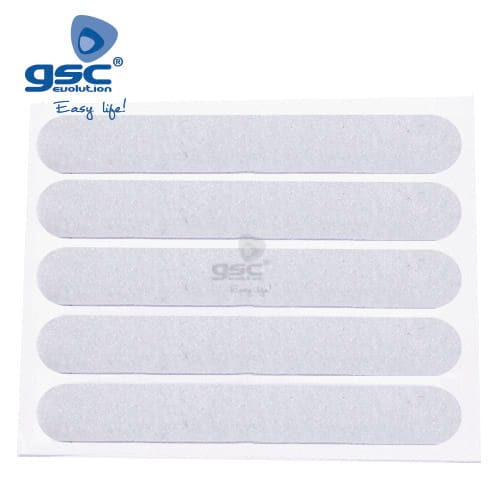 GSC - Set 5 quadratischer Klebefilz 13x91mm Weiß 003802764