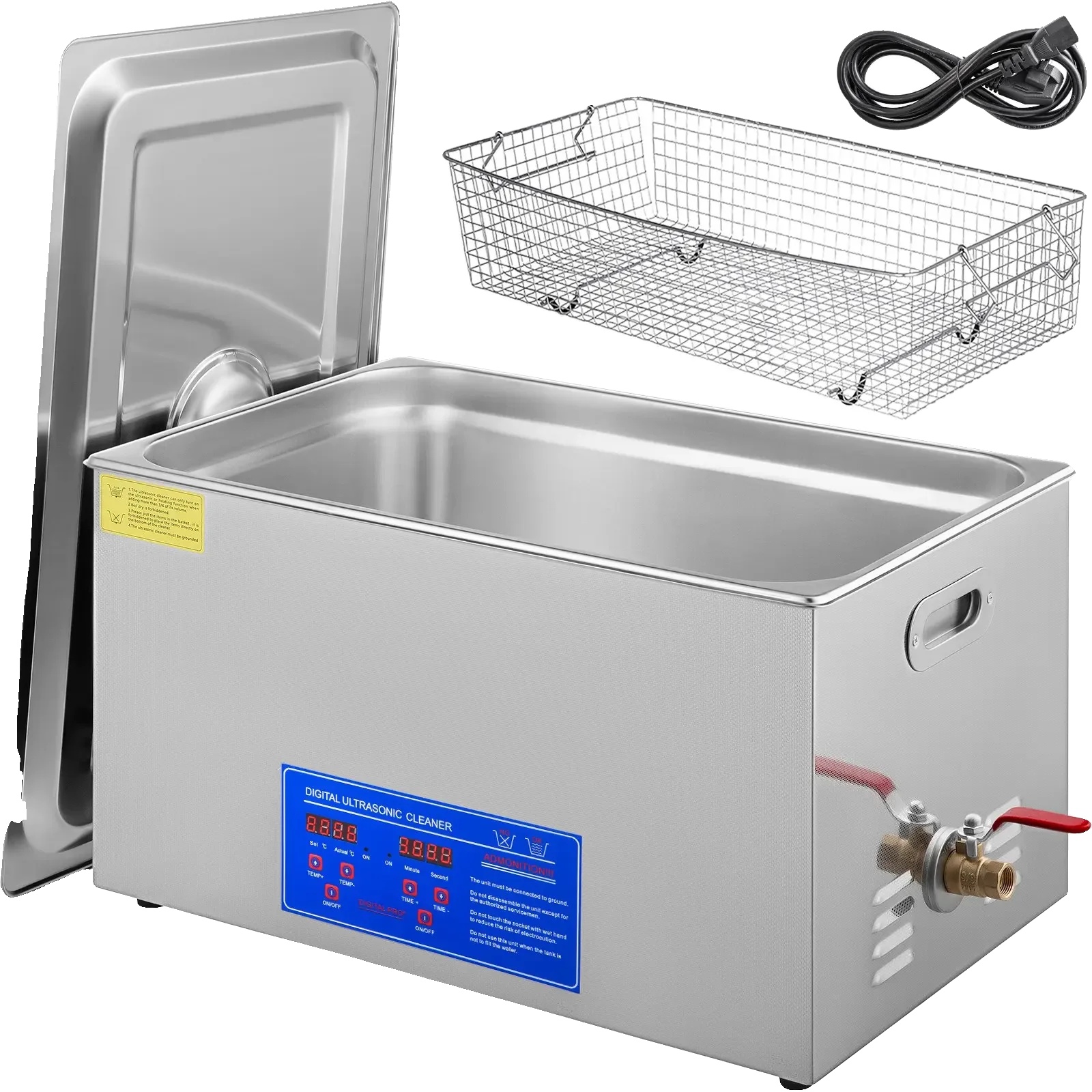 Ultraschallreiniger, Effektive Reinigung, Vielseitig Einsetzbar, 30 L, Eu