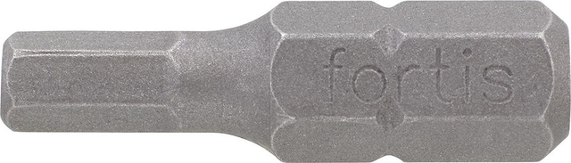 Bit zähhart 1/4' DIN3126 C6,3 Innensechskant 6x25mm 10er Pack Fortis
