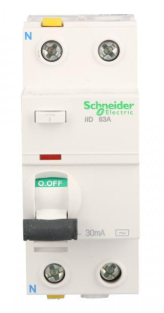 2p 63a 0,03a Fehlerstromschutzschalter Typ Ac Iid A9z11263
