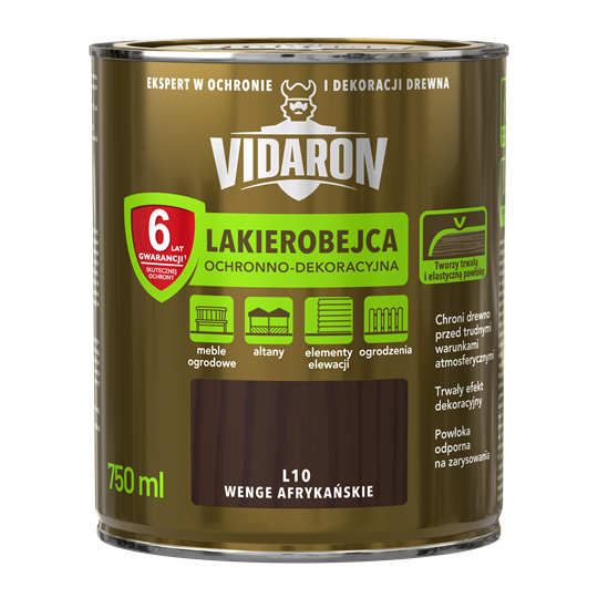 Vidaron Afrikanische Wenge-beize L10 750 Ml