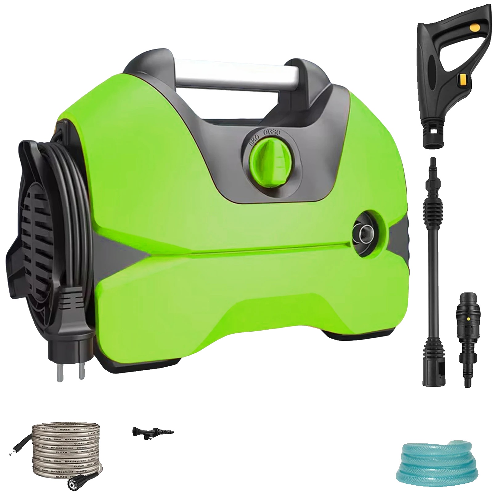 Elektrische Wasserpistole, Hochdruck, Kabellos, 1 Akku, Eu-konform