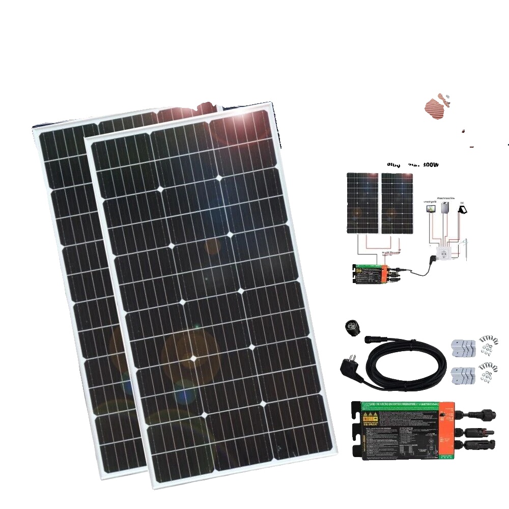 Solarmodul, 800 W Leistung, Hoher Wirkungsgrad, 400 W Plug-and-play