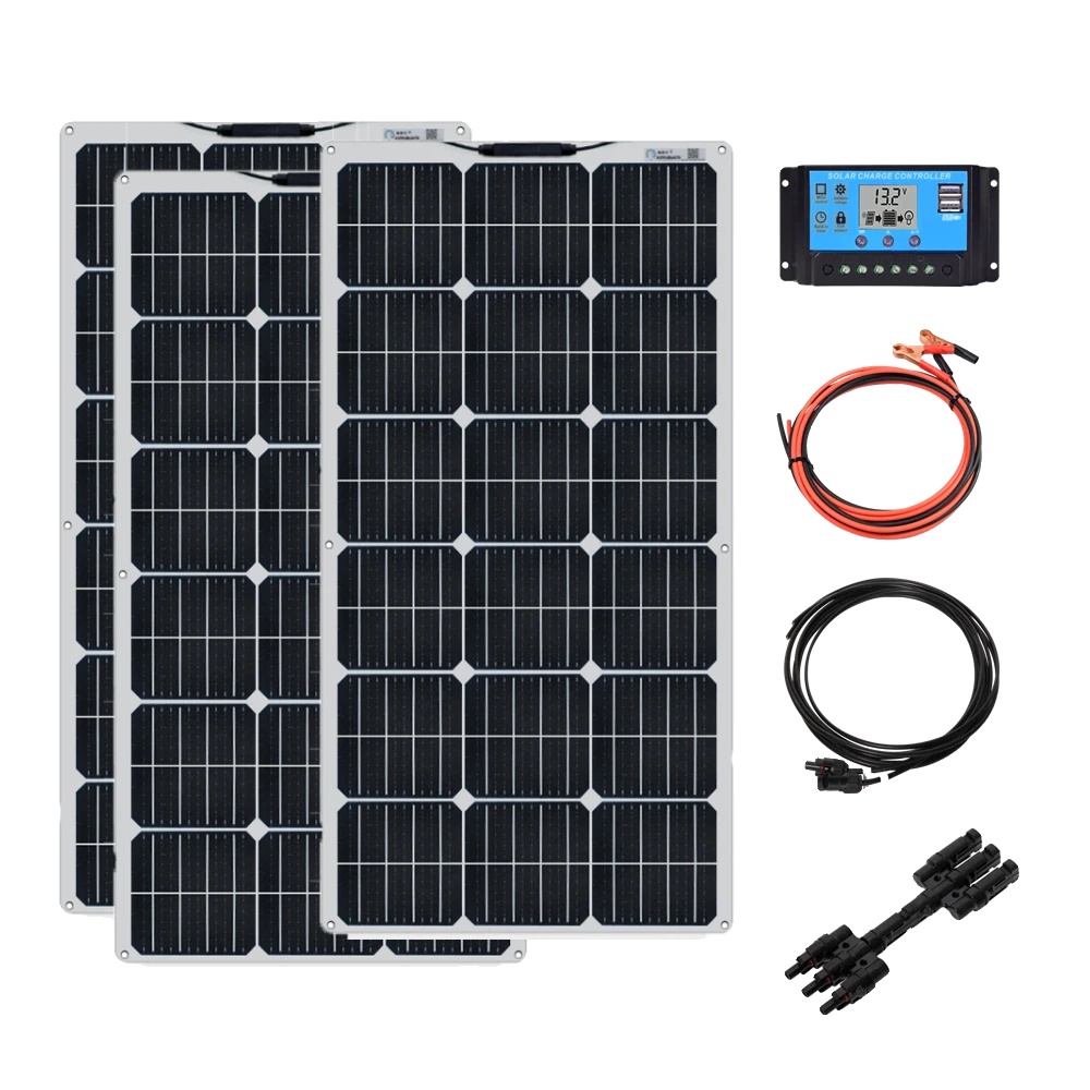 Flexibles Solarpanel, Hohe Effizienz 100 W/120 W, Leichtes Design