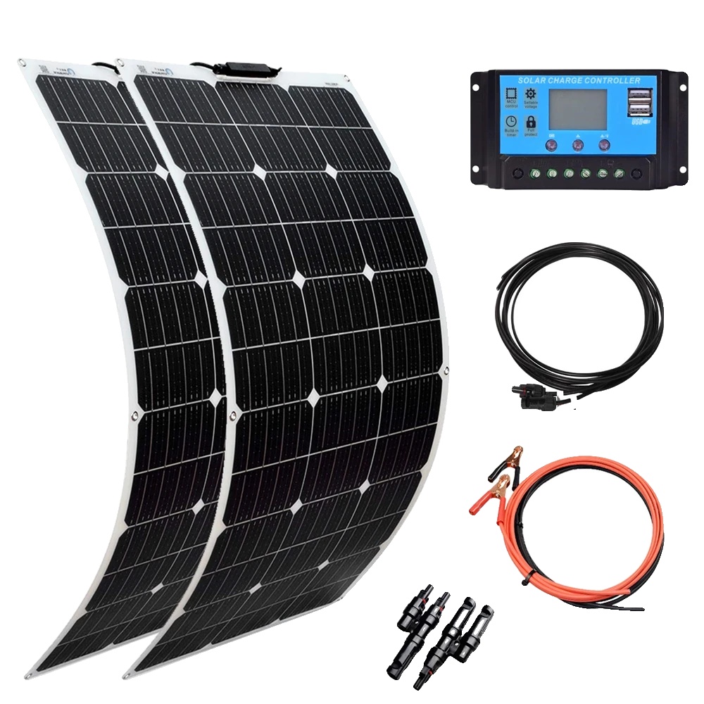 Solarmodul, Flexibles Design, Hohe Effizienz, 200-w-solarmodul